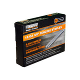 FS18G38 18-Gauge 3/8" Glue Collated Barbed Fencing Staples (5000 Count)