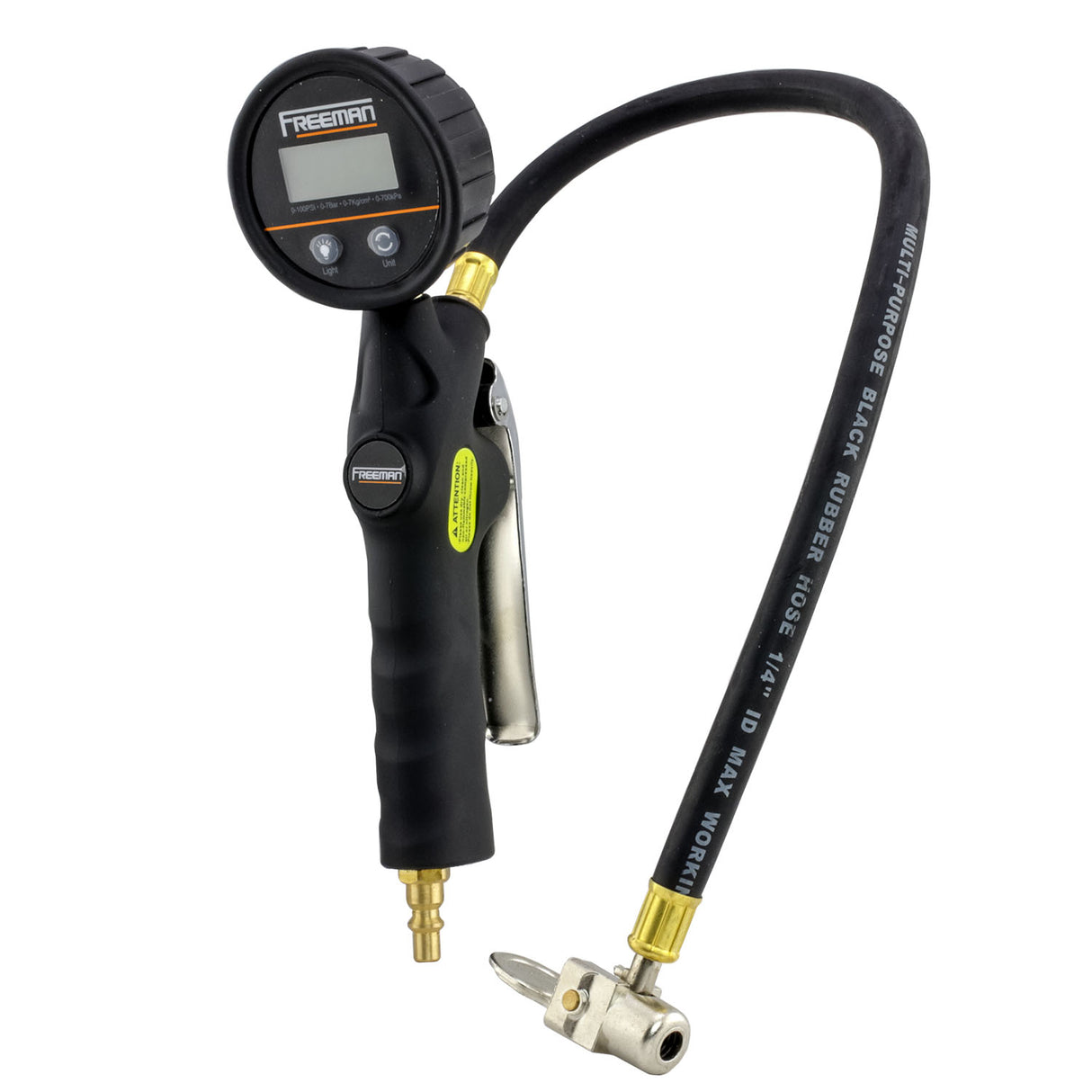 FS3DTI Digital Tire Inflator with 90 Degree Lock-On Chuck