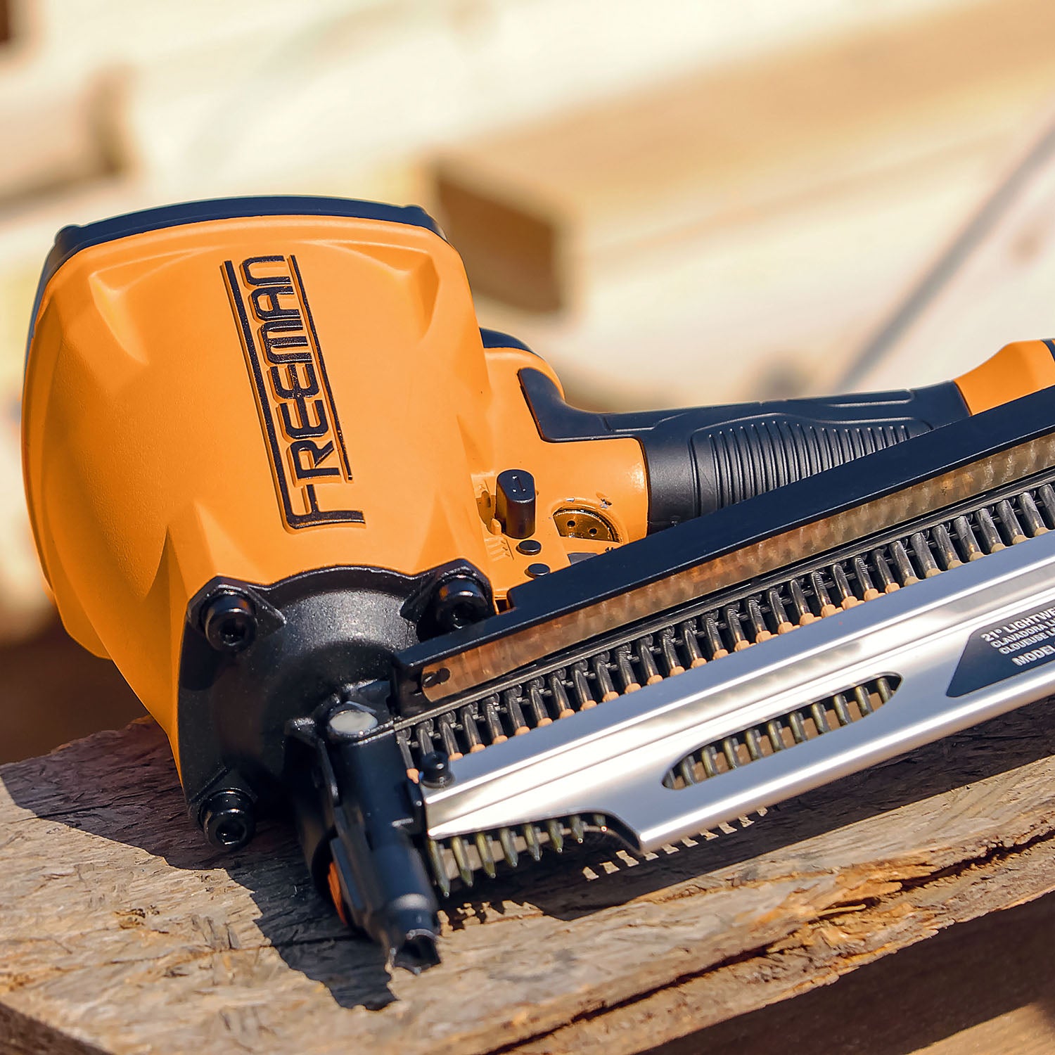 Compact Lightweight Pneumatic 21 Degree 3-1/4