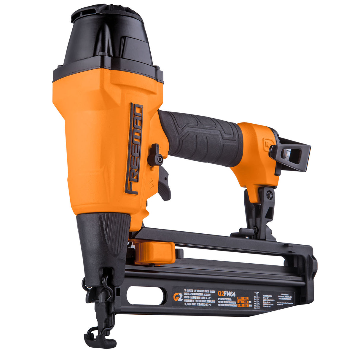 G2FN64 2nd Generation Pneumatic 16-Gauge 2-1/2" Straight Finish Nailer