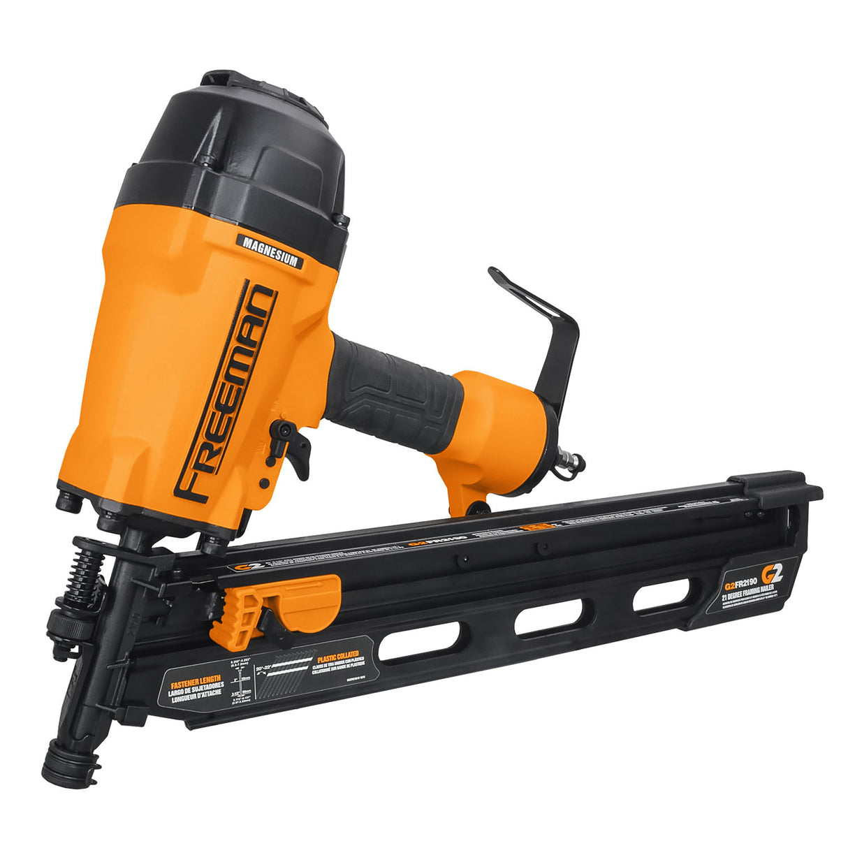 G2FR2190 2nd Generation Pneumatic 21 Degree 3-1/2" Framing Nailer