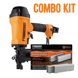 G2 Pneumatic 10.5-Gauge Fencing Stapler + 9/16" Fencing Staples (1500) Kit