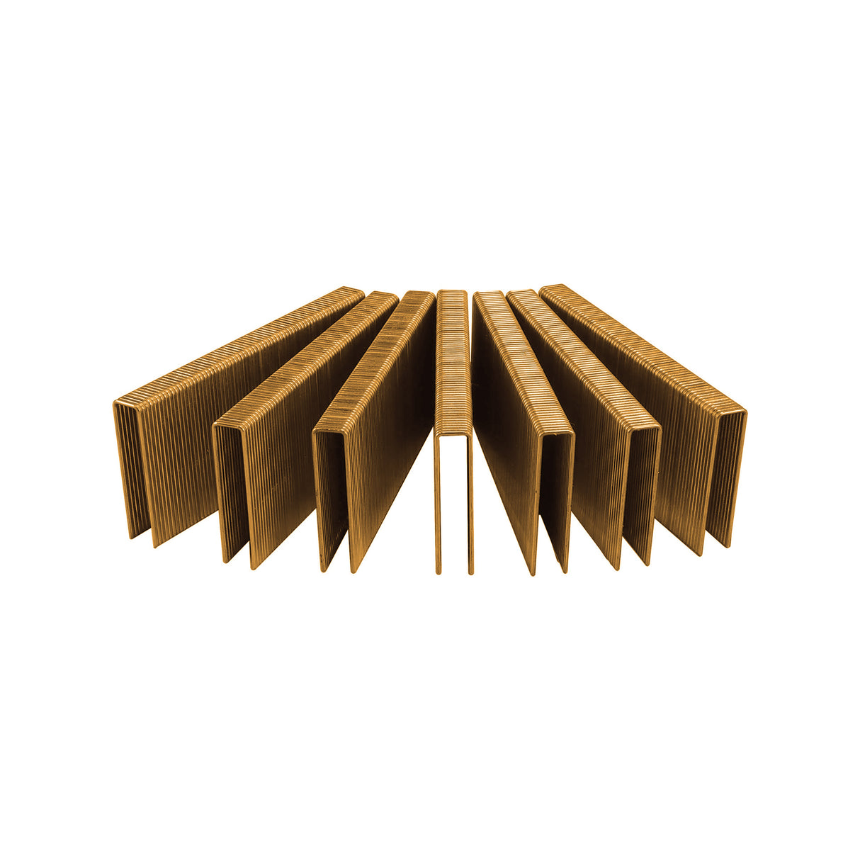 18-Gauge 1" Glue Collated Galvanized Narrow Crown Staples (1000 Count)