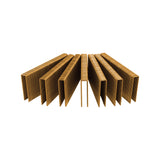 18-Gauge 1" Glue Collated Galvanized Narrow Crown Staples (1000 Count)