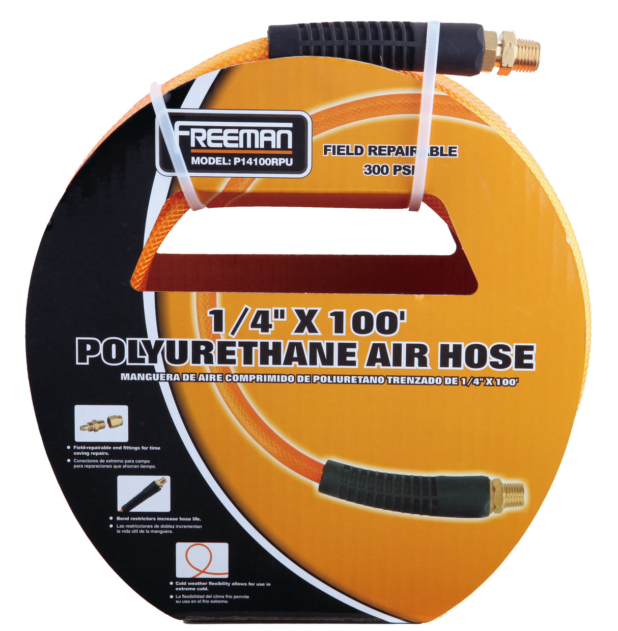 P14100RPU 1/4" x 100' Polyurethane Air Hose