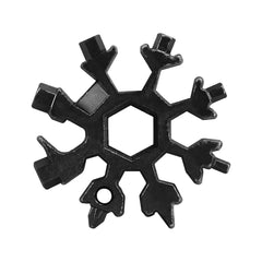 18-in-1 Snowflake Multi-Tool Keychain Set (2-Pack)