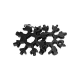 18-in-1 Snowflake Multi-Tool Keychain Set (2-Pack)
