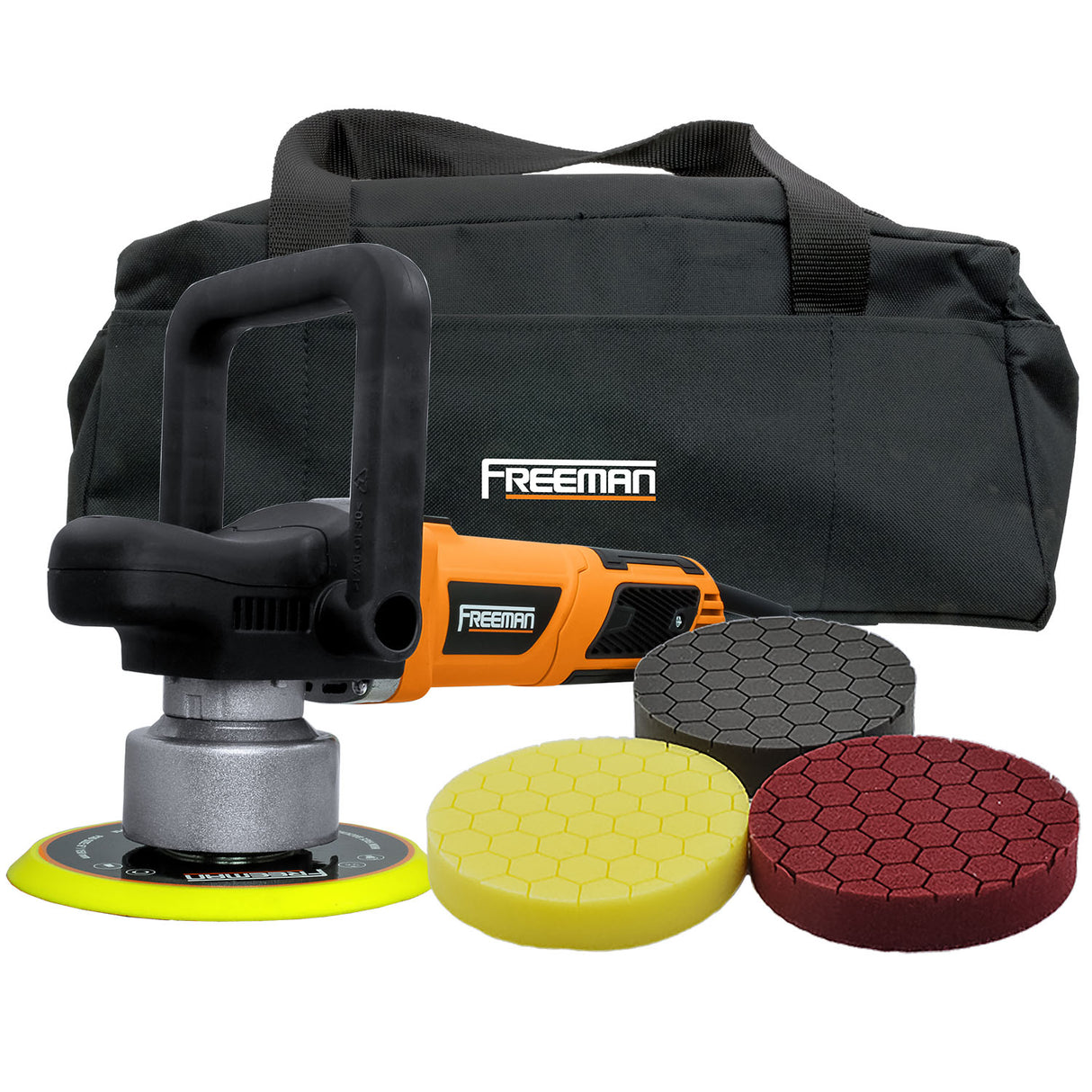 P6OPK 7.5 Amp 6" Variable Speed Random Orbit Polisher Kit
