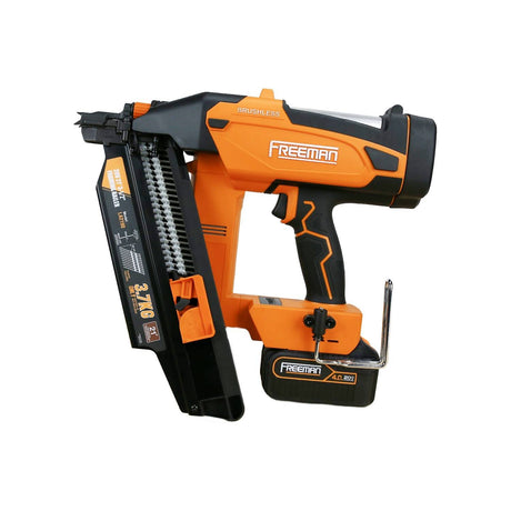 20V Cordless and Brushless 21° 3-1/2" Framing Nailer Kit