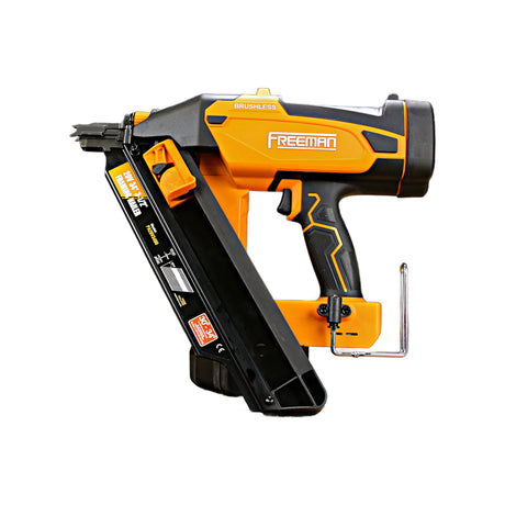 20V Cordless and Brushless 34° 3-1/2" Framing Nailer Kit