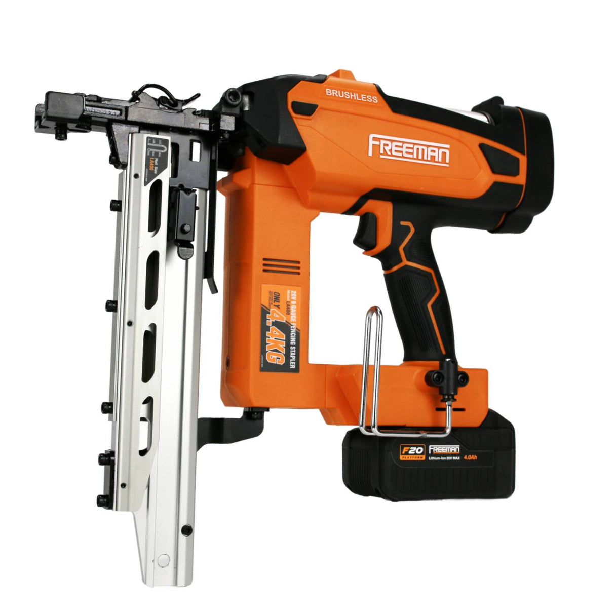 20V Cordless and Brushless 9-Gauge 2" Fencing Stapler Kit