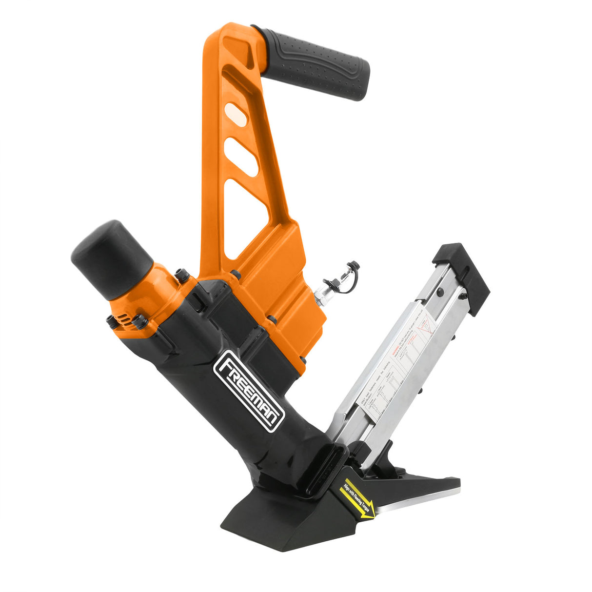 Lightweight Pneumatic 3-in-1 15.5-Gauge and 16-Gauge 2 in. Flooring Nailer and Stapler Lightweight Pneumatic 3-in-1 15.5-Gauge and 16-Gauge 2 in. Flooring Nailer and Stapler