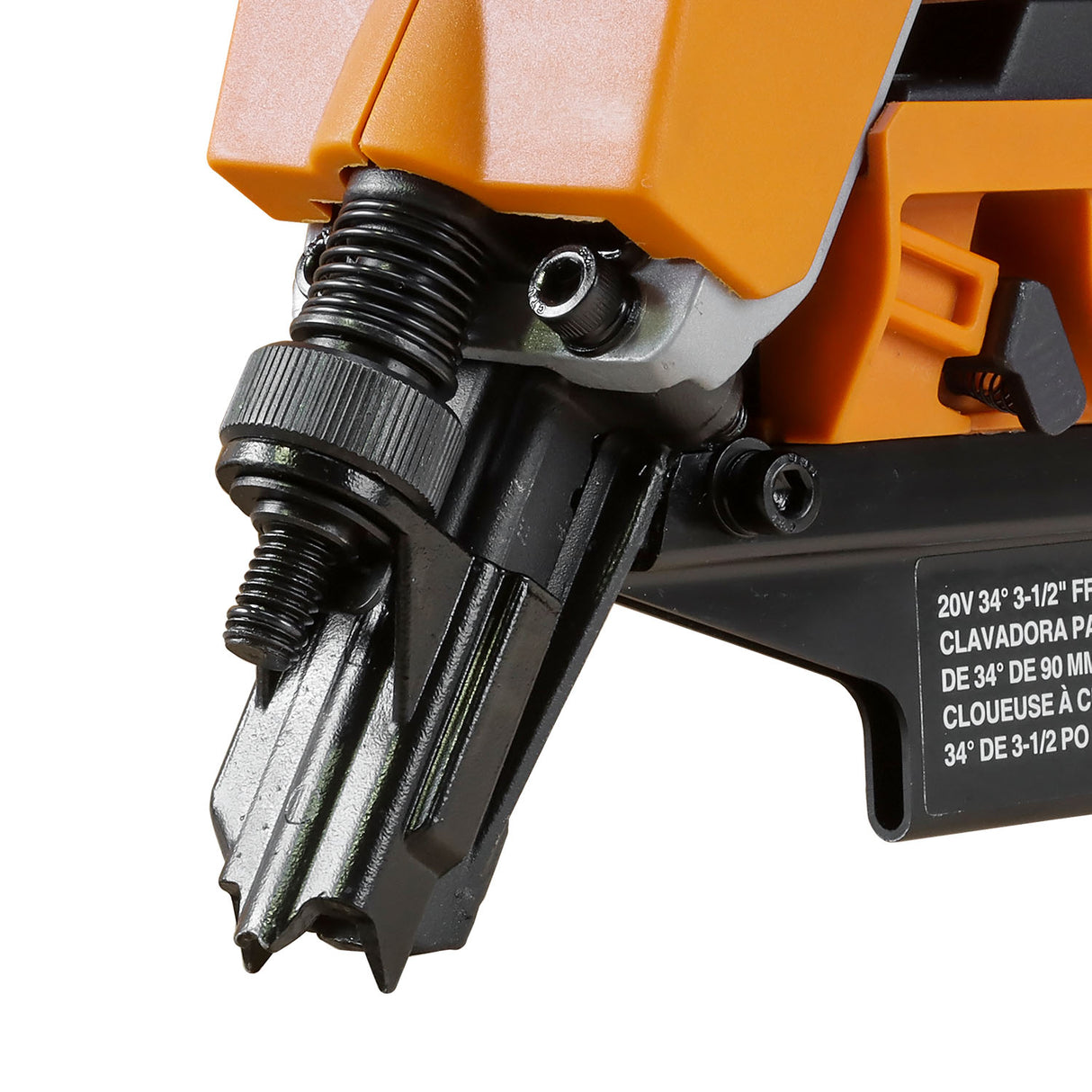 20V Cordless and Brushless 34 Degree 3-1/2" Framing Nailer Kit