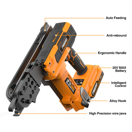 20V Cordless 15-Gauge Hog Ring Gun Kit