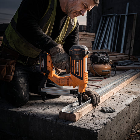 20V Cordless and Brushless 1-1/2" Concrete Strip Pin Nailer