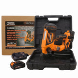 20V Cordless and Brushless 10.5-Gauge 1-9/16" Fencing Stapler Kit