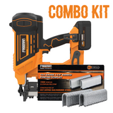 Cordless 10.5-Gauge Fencing Stapler + 1-1/4" Fencing Staples (1500) Kit