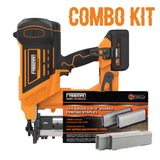 Cordless 10.5-Gauge Fencing Stapler + 1-9/16" Fencing Staples (1500) Kit