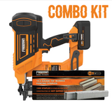 Cordless 10.5-Gauge Fencing Stapler + 7/8" Fencing Staples (1500) Kit