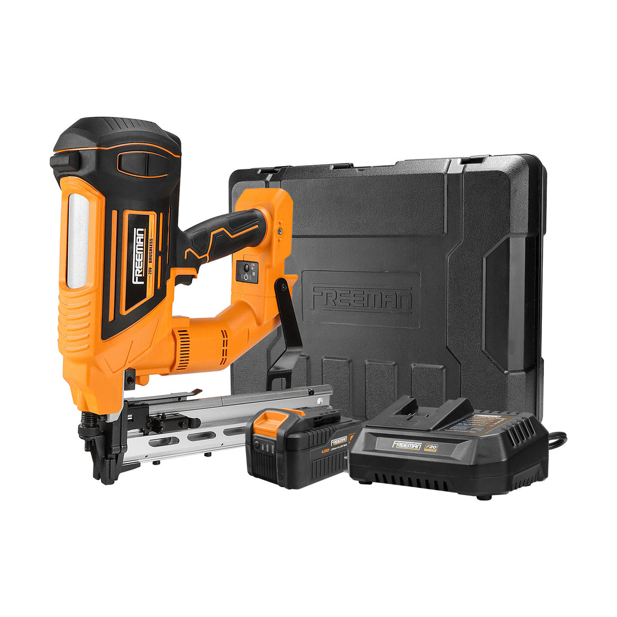 PE20VFS9 20 Volt Cordless and Brushless 9-Gauge 2" Fencing Stapler Kit