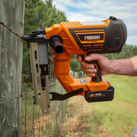 PE20VFS9 20 Volt Cordless and Brushless 9-Gauge 2