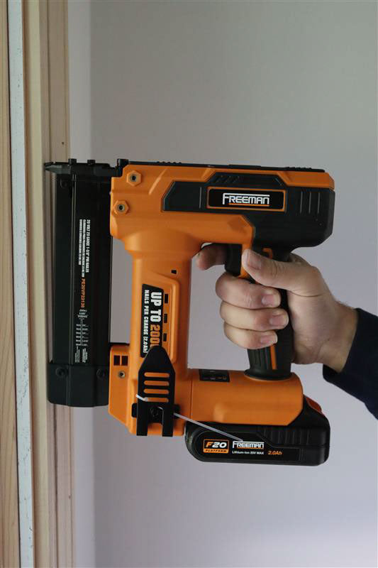 20V Cordless 23-Gauge 1-3/8" Pin Nailer Kit, PE20VP23138