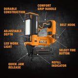 PE20VT2118 20 Volt Cordless 2-in-1 18-Gauge 2" Nailer / Stapler (Tool Only)