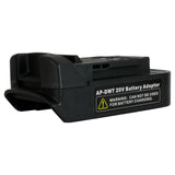 PEBADWA 20 Volt Lithium-Ion Battery Adapter for DeWalt® Batteries