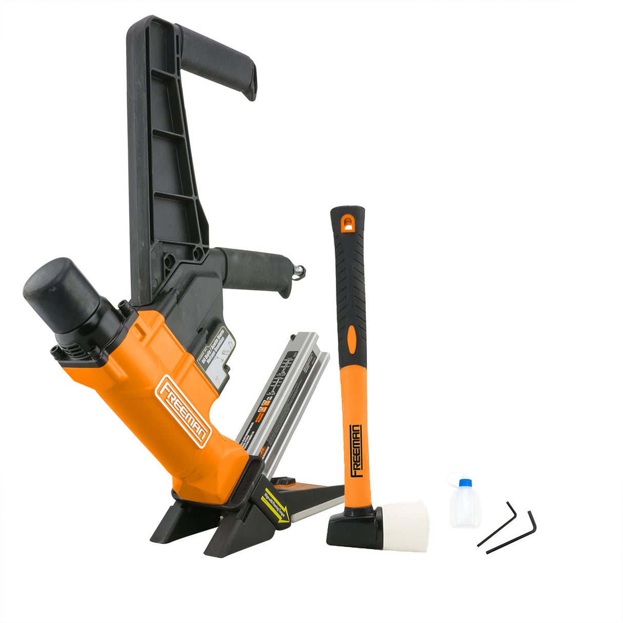 Pneumatic 20-Gauge 1-1/4 in. L-Cleat Flooring Nailer Pneumatic 20-Gauge 1-1/4 in. L-Cleat Flooring Nailer