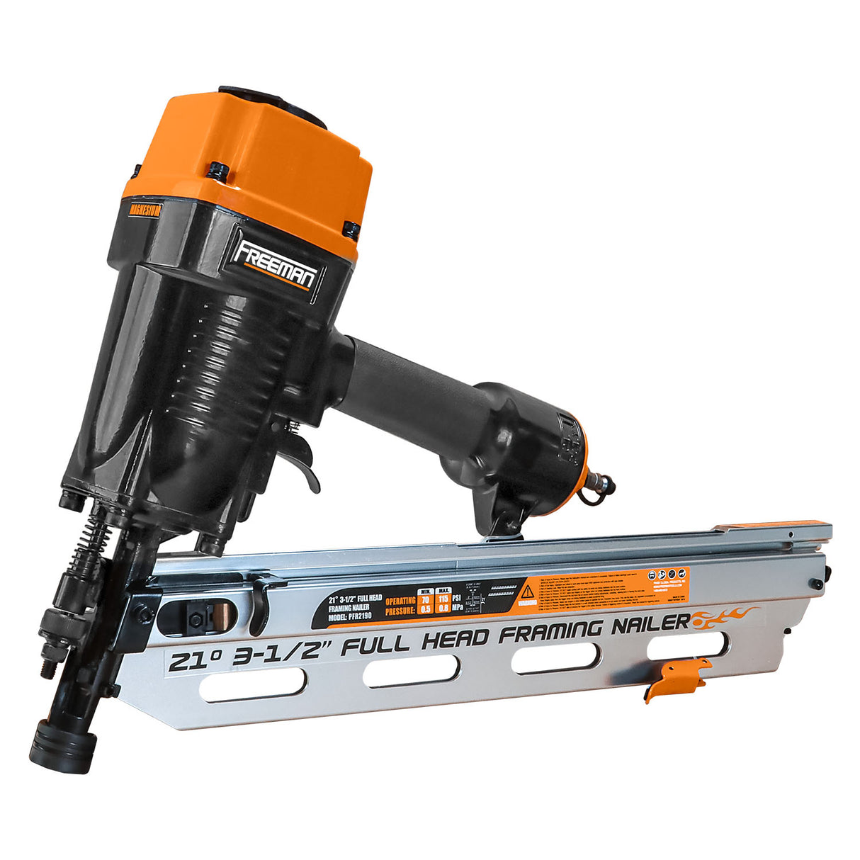 PFR2190 Pneumatic 21 Degree 3-1/2" Framing Nailer