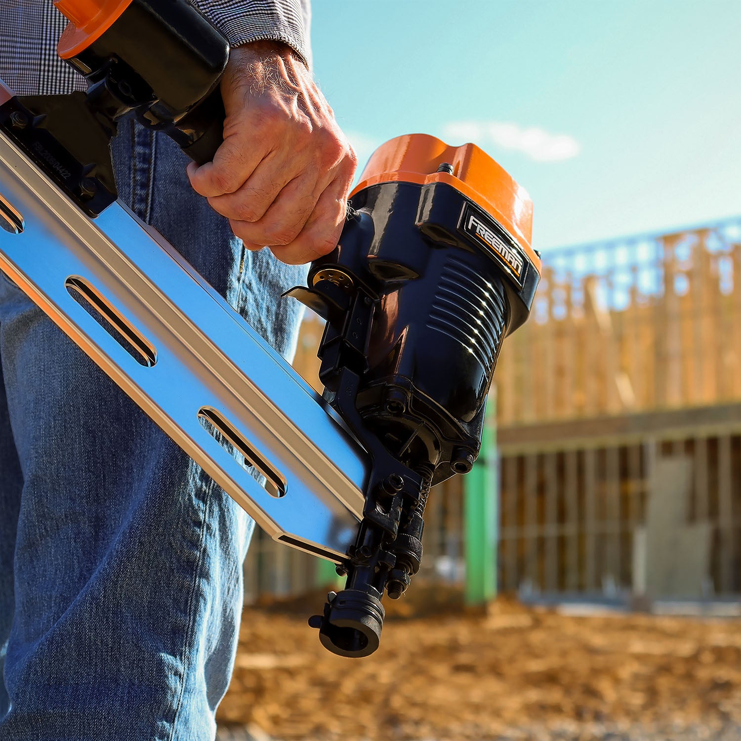 PFR2190 Pneumatic 21 Degree 3 1 2 Framing Nailer Freeman Tools