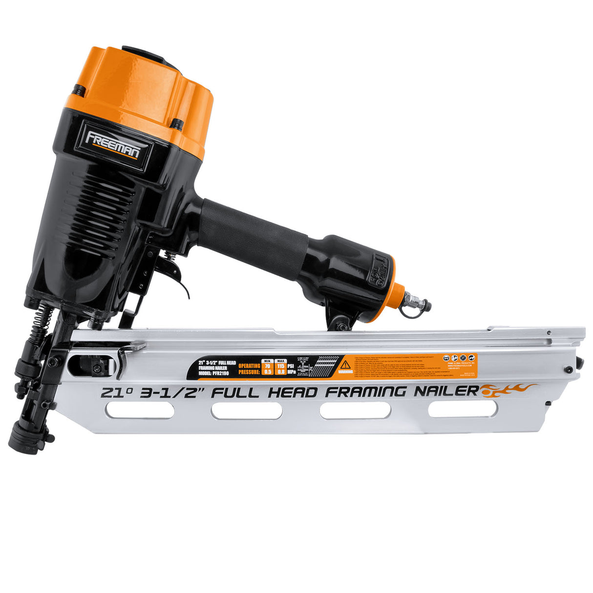 PFR2190 Pneumatic 21 Degree 3-1/2" Framing Nailer