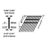 PFR2190 Pneumatic 21 Degree 3-1/2" Framing Nailer