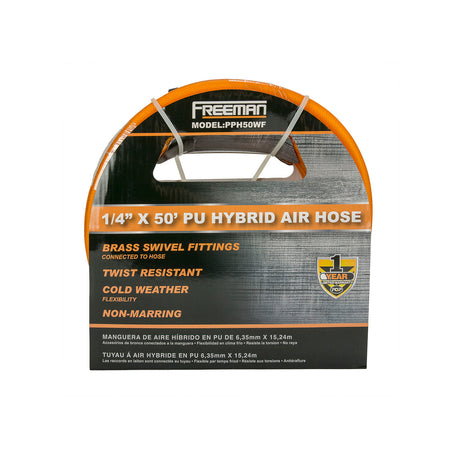 1/4" x 50' PU Hybrid Air Hose