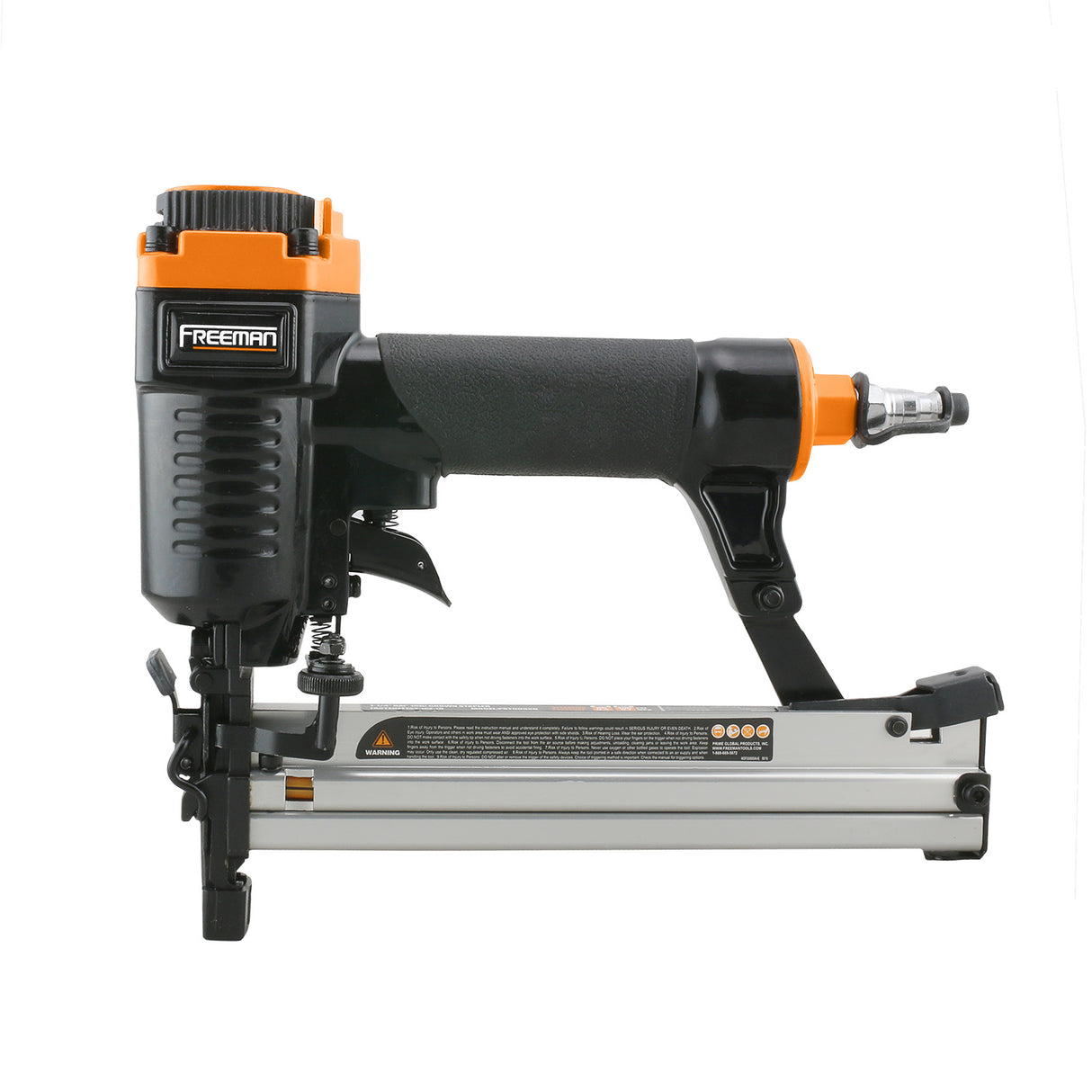 FREEMAN 18-Gauge 1/4-in Narrow Crown Finish Pneumatic Stapler FREEMAN 18-Gauge 1/4-in Narrow Crown Finish Pneumatic Stapler