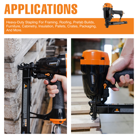 Pneumatic 5/8" Corrugated Stapler