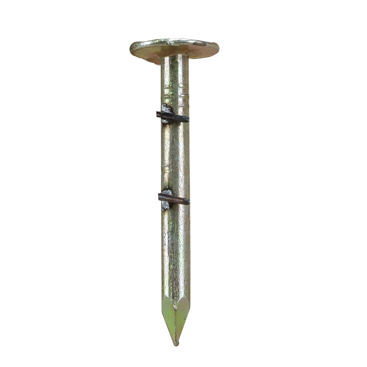 15 Degree 1-1/4" x 0.120" Wire Collated Galvanized Coil Roofing Nails (7200 Count)