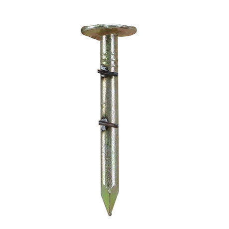 15 Degree 1-1/4" x 0.120" Wire Collated Galvanized or Stainless Steel Coil Roofing Nails