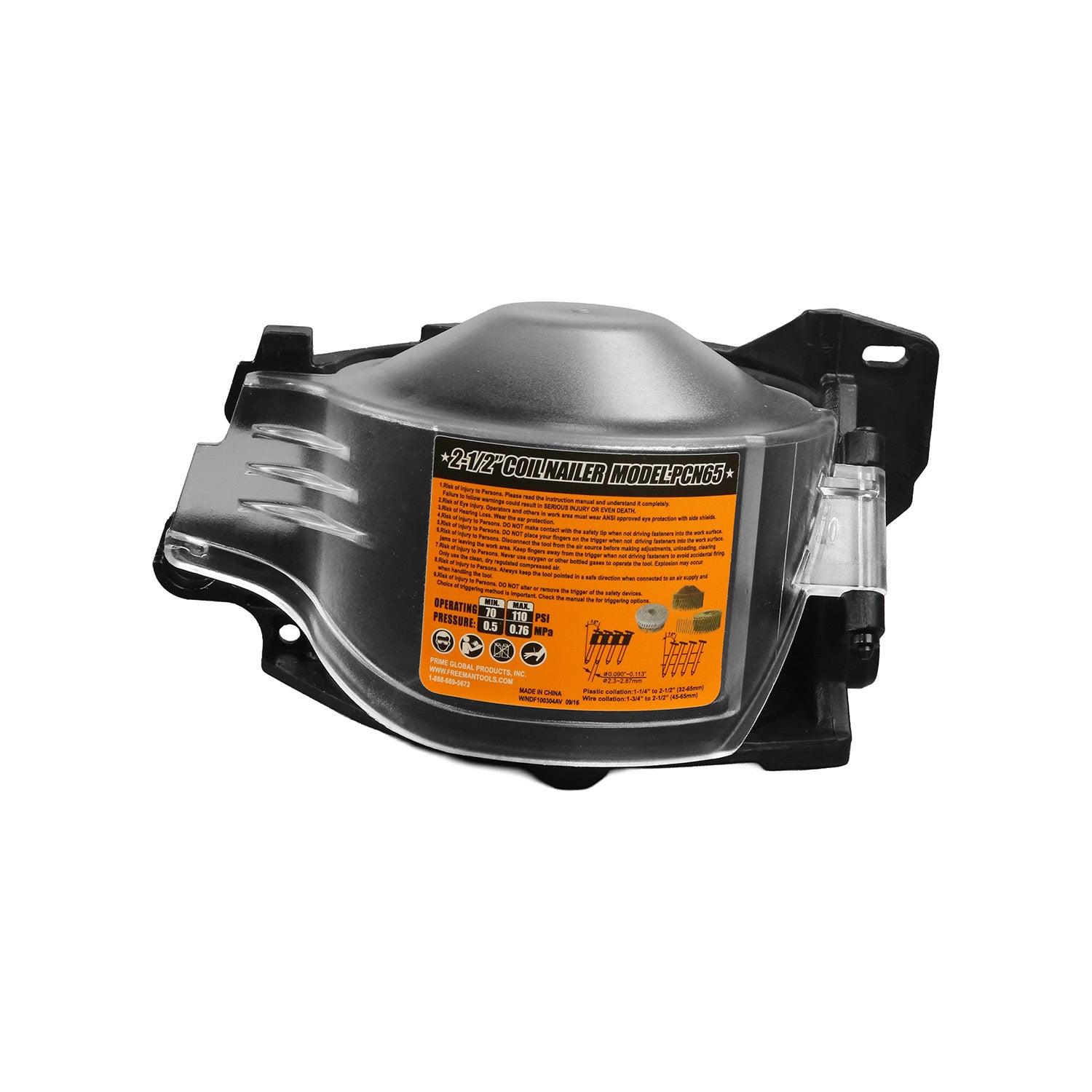 Replacement Nail Bucket Kit for PCN65 Coil Siding Nailer – Freeman