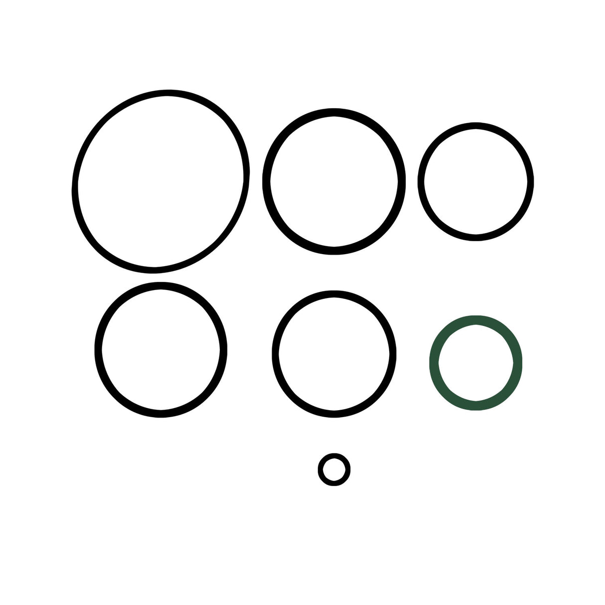 RPWS16OD Replacement O-Ring, Drive Blade, and Bumper Kit for PWS16 Corrugated Stapler