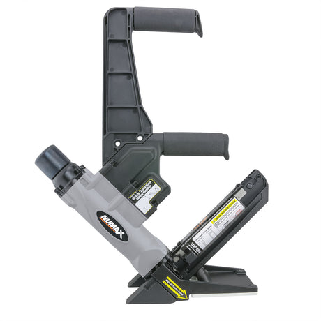 Pneumatic 2-in-1 15.5-Gauge and 16-Gauge 2" Dual Handle Flooring Nailer / Stapler