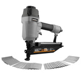 Pneumatic 16-Gauge 2-1/2" Straight Finish Nailer with Nails