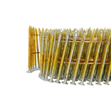 15 Degree 1-3/4" Wire Collated Galvanized Ring Shank Coil Siding Nails (3600 Count)