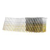 15 Degree 2-1/2" Wire Collated Galvanized Ring Shank Coil Siding Nails (3600 Count)