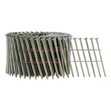 15 Degree 2-1/2" Wire Collated Galvanized Ring Shank Coil Siding Nails (3600 Count)