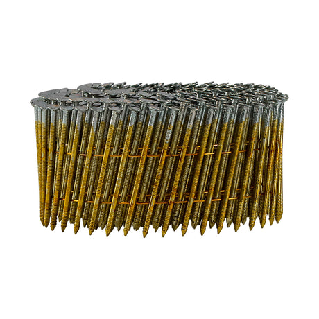 SNRSG92-2WC 15 Degree 2" Wire Collated Galvanized Ring Shank Coil Siding Nails (3600 Count)