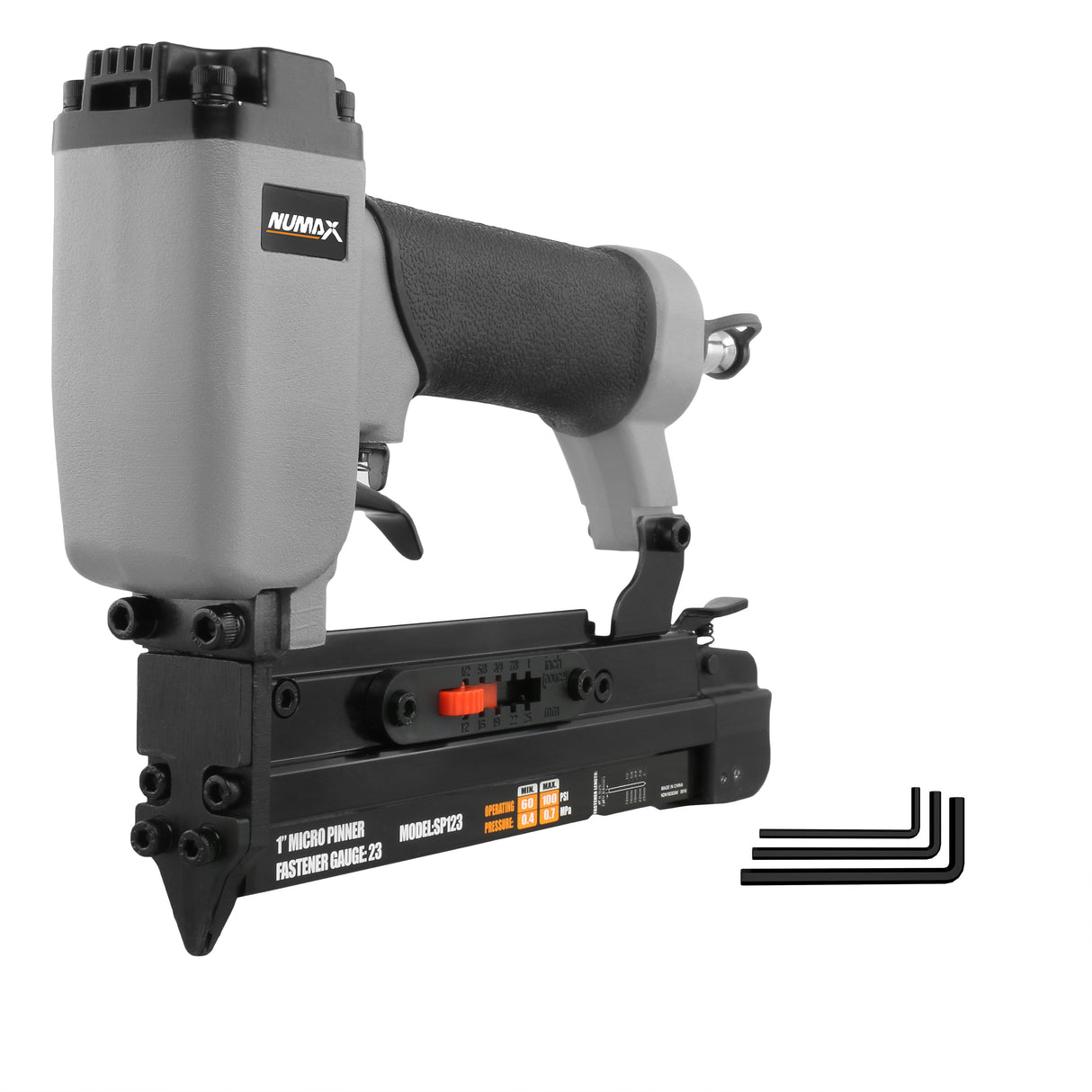 Pneumatic 23-Gauge 1" Micro Pinner