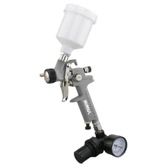 Pneumatic 0.8 mm Tip Mini HVLP Gravity Feed Spray Gun