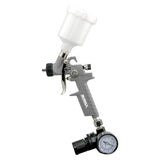 Pneumatic 0.8 mm Tip Mini HVLP Gravity Feed Spray Gun