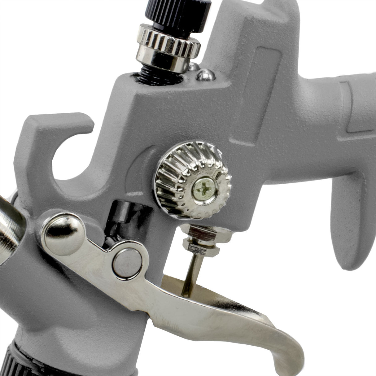 Pneumatic 0.8 mm Tip Mini HVLP Gravity Feed Spray Gun